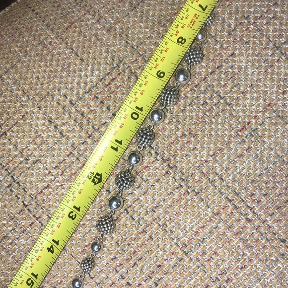 MICHAEL DAWKINS Starry Night Sterling Clusters, Silver Globes, Pearl Necklace - Picture 15 of 17